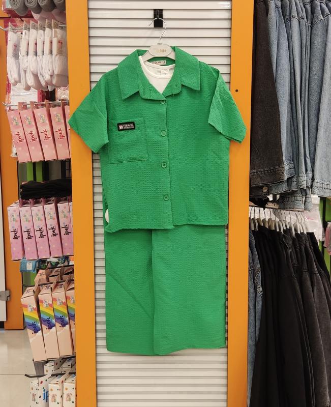 SONÖZ Kids 424 Kız Çocuk 3lü Alt Üst Takım