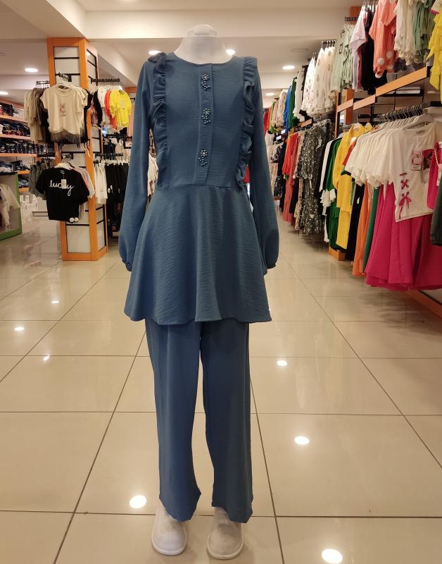 ESMAGÜL Kids 2308 Kız Çocuk Tunik 2li Takım