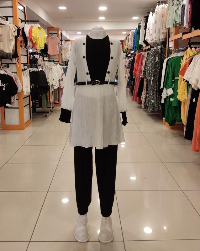 ESMAGÜL Kids 6344 Kız Çocuk Tunik 2li Takım