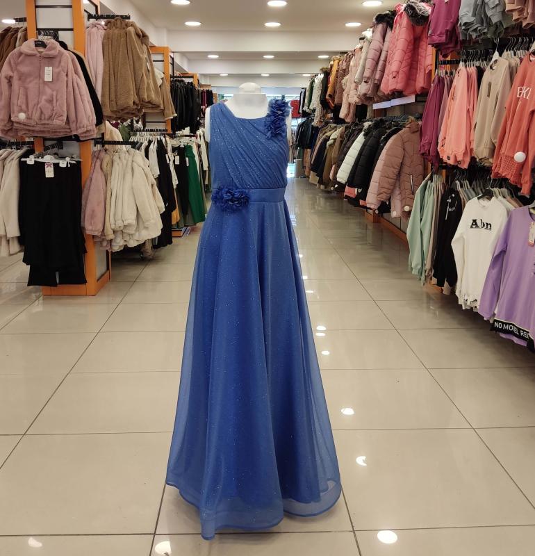 ONBUCO Kids 1534 Çapraz Omzu Çiçek Kız Çocuk Abiye