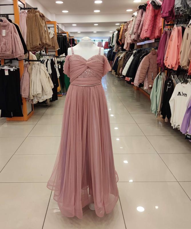 ONBUCO Kids 1524 Kız Çocuk Askılı Abiye