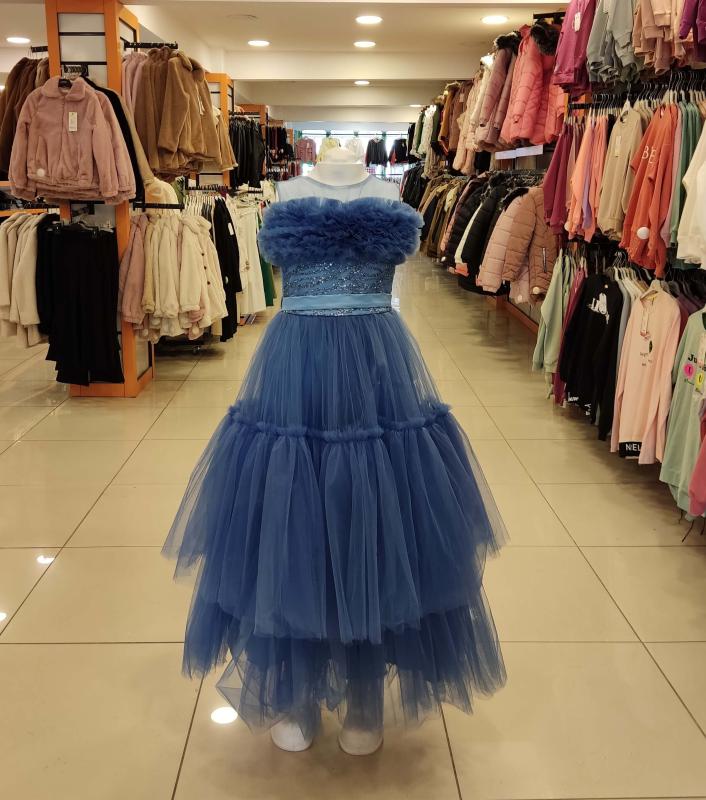 DAİSYGİRLS Kids 2303 Roba Büzgülü Kız Çocuk Abiye