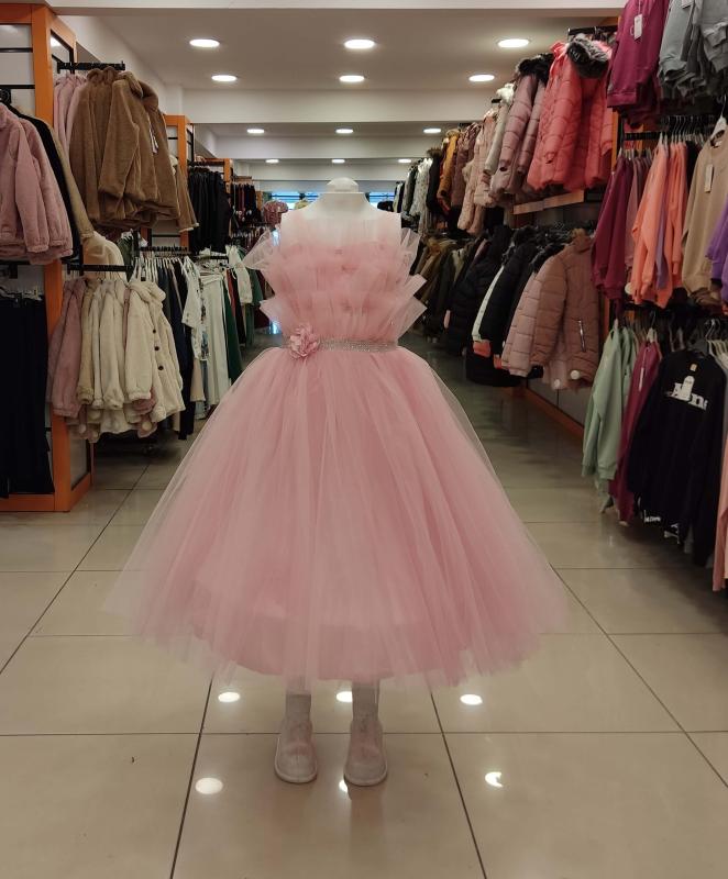 MİARAS Kids 5008 Kız Çocuk Tarlatanlı Abiye