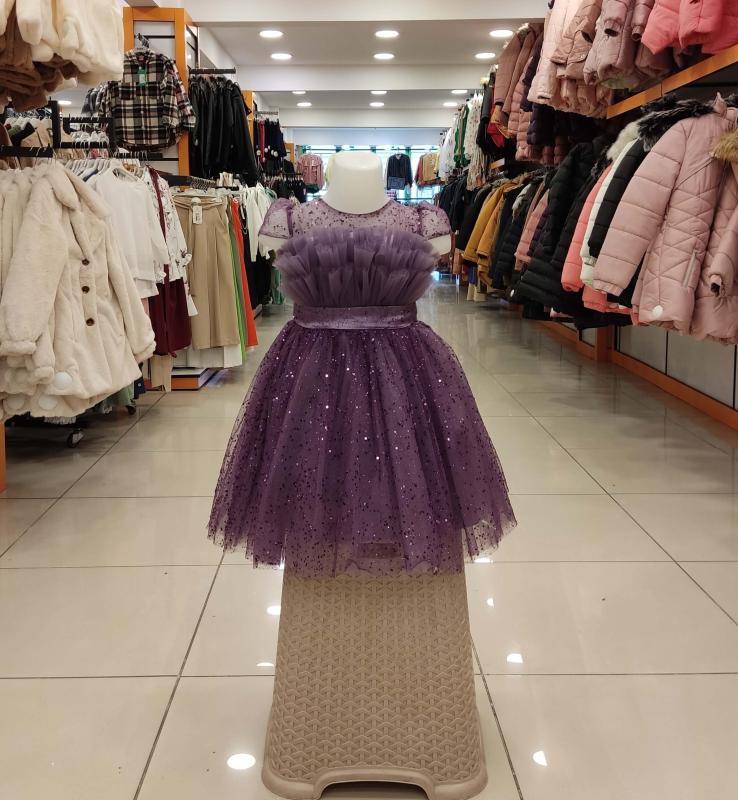 DAİSYGİRLS Kids 2289 Kız Çocuk Simli Abiye