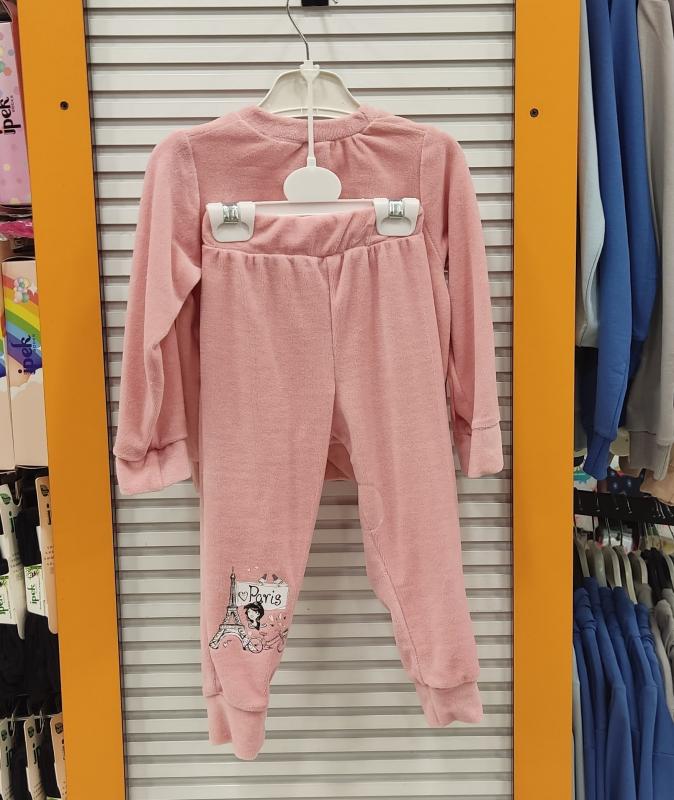 ESİLA Kids 5157 Paris Kız Çocuk Kadife 2li Takım