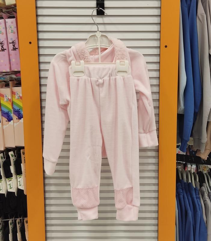 ESİLA Kids 5158 Tavşanlı Kız Çocuk Kadife 2li Takım