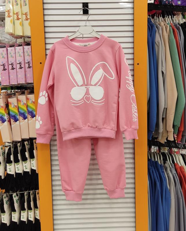 İ.CAN Kids 1448 Kız Çocuk Tavşanlı 2li Takım