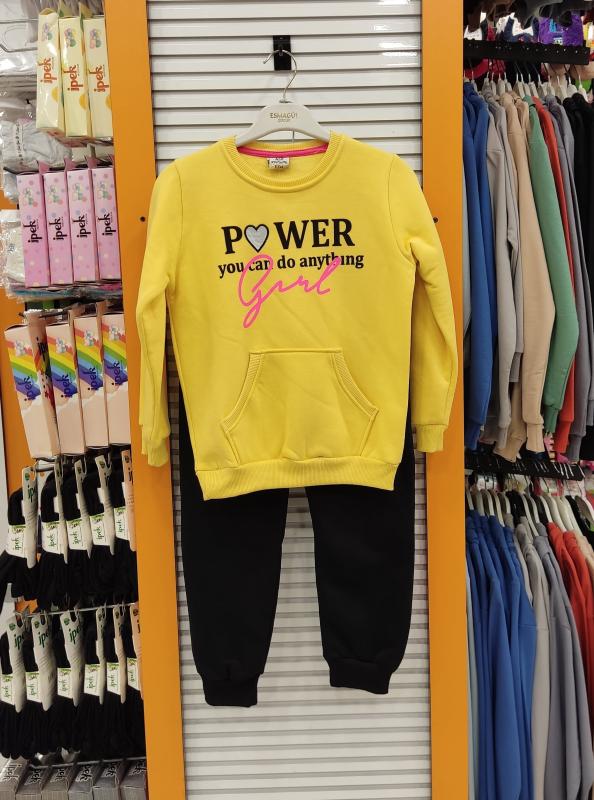 YAVRUCAK Kids 11751 Power Kız Çocuk 2li Takım