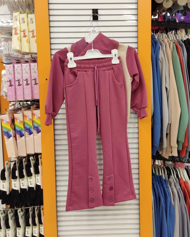 YAVRUCAK Kids 6915 Only Love Kız Çocuk 2li Takım