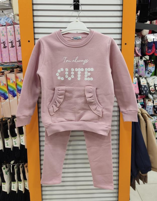 MYHANNE Kids 54320 Cute Kız Çocuk 2li Takım 2iplik