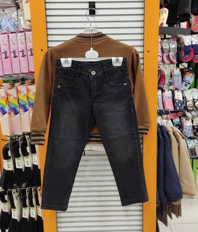YAVRUCAK Kids 3613 C Hırkalı Erkek Çocuk 3lü Takım