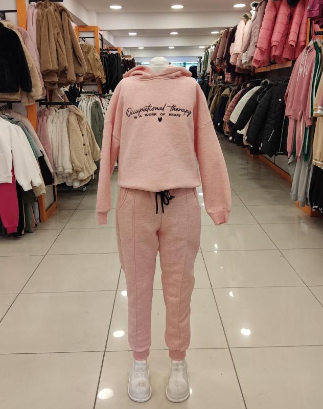 SONÖZ kids 551 Kız Çocuk Kapşonlu Polarlı 2li Takım