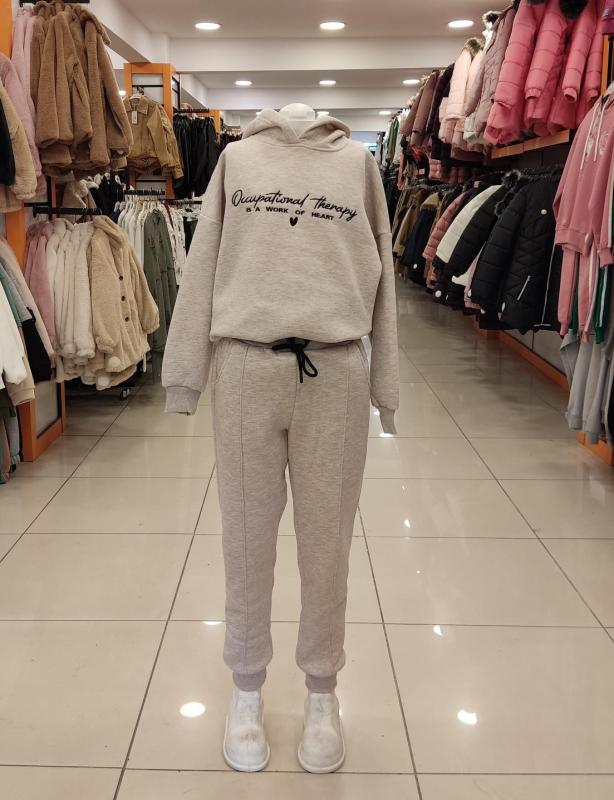 SONÖZ kids 551 Kız Çocuk Kapşonlu Polarlı 2li Takım