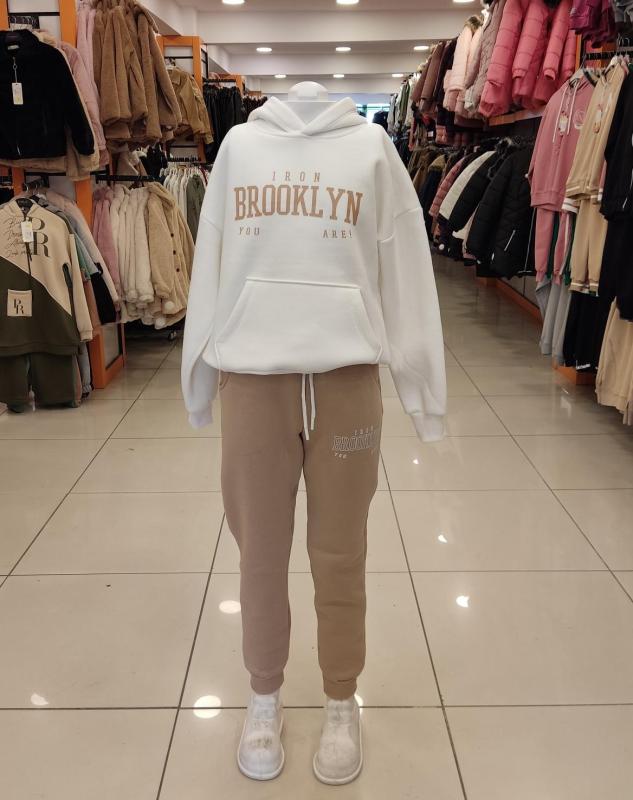 SONÖZ kids 531 Brooklyn Kız Çocuk Kapşonlu Polarlı 2li Takım