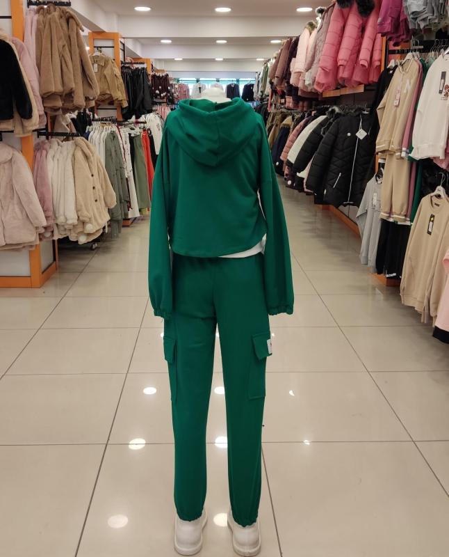 SONÖZ Kids 515 Kız Çocuk Cepli Kapşonlu 3lü Takım