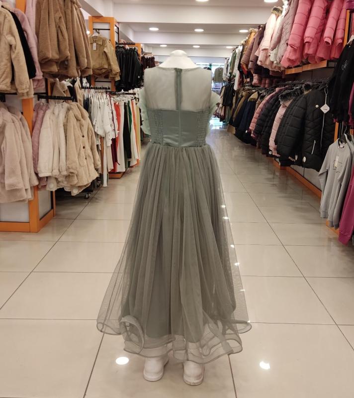 DAİSYGİRLS 2307 Riva Büzgülü Kız Çocuk Abiye