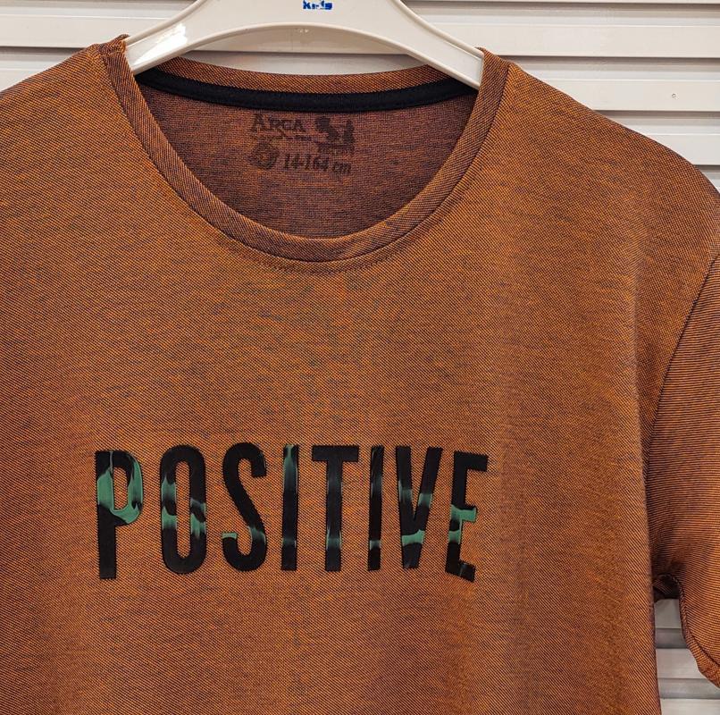 ARCA Kids 3005 Erkek Positive Enj Baskılı Penye Tişört