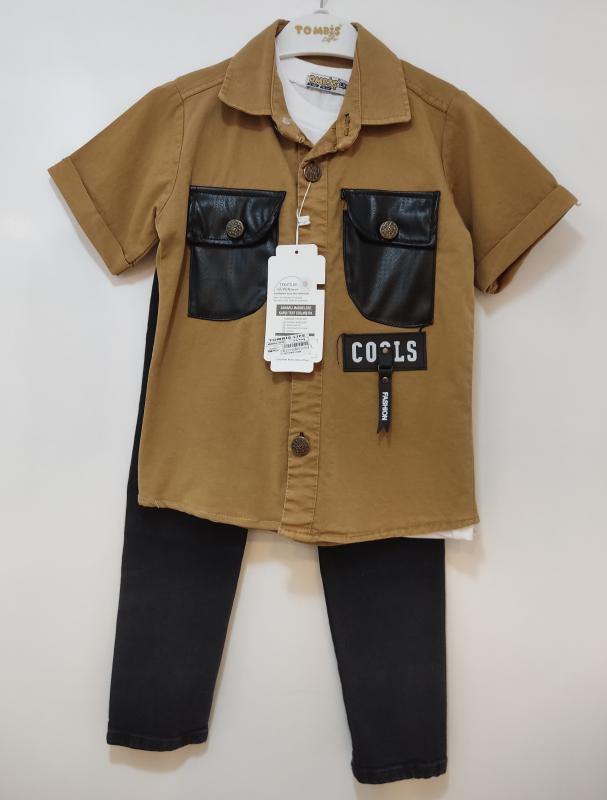 TOMBİŞ Kids 5505-6505 Erkek 3lü Takım