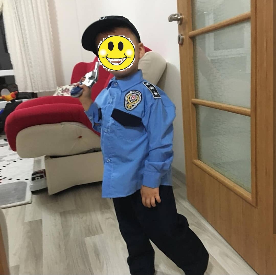Çocuk%20Gömlekli%20Polis%20Kıyafeti%20Karakol%20Mavi