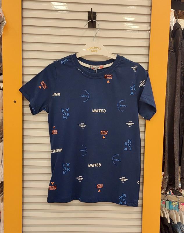 HAKNUR Kids 10344 Erkek Çocuk Suprem Baskılı Penye Tişört