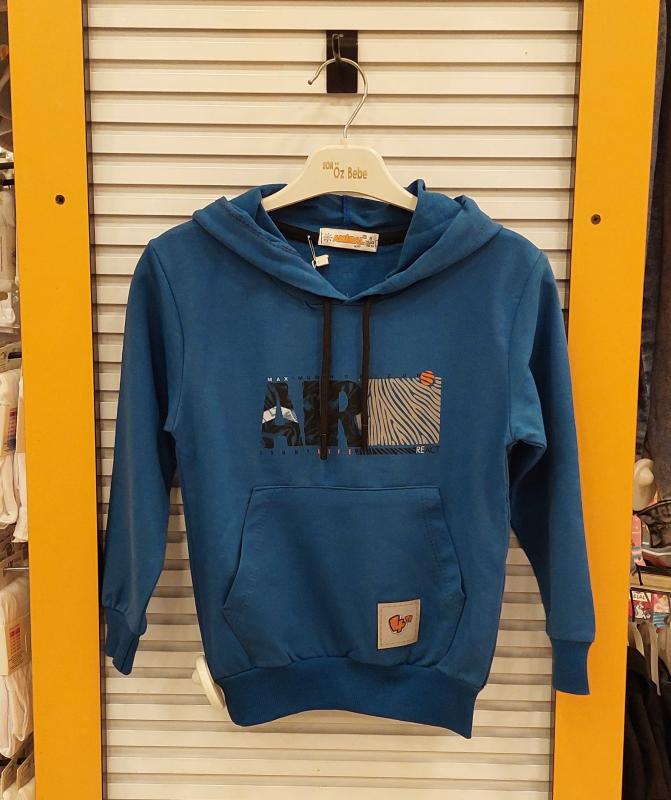AMİRAL Kids 1516 Erkek Çocuk Kapşonlu Sweat