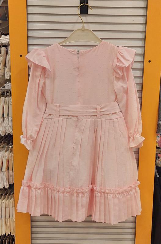 BABYLONE Kids 8503 Kız Çocuk Piliseli Kesme Elbise