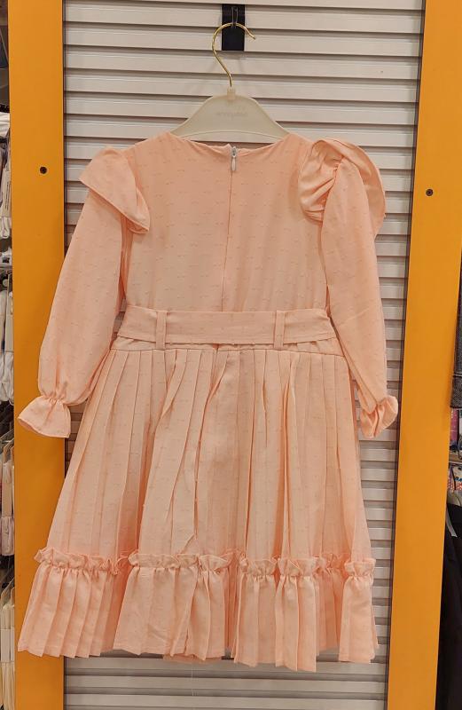 BABYLONE Kids 8503 Kız Çocuk Piliseli Kesme Elbise