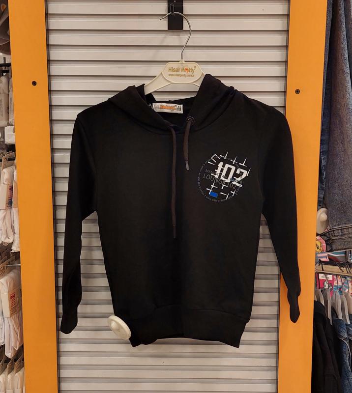 AMİRAL Kids 1513 Erkek Çocuk Kapşonlu Sweat