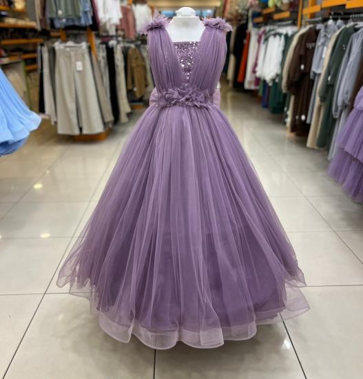 ONBUCO Kids 2241 Kız Çocuk Tarlatanlı Abiye