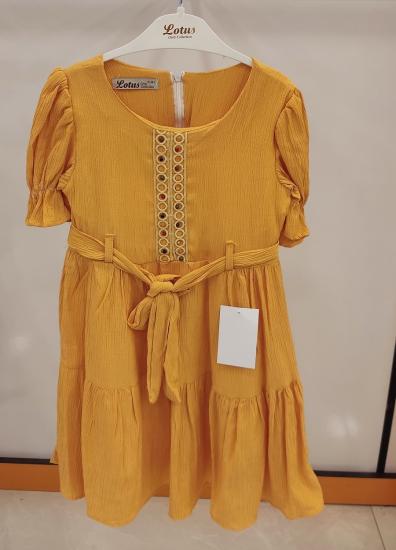 ENFETTO Kids 2190 Yarım Kollu Çocuk Elbise