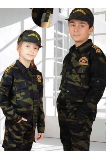 Çocuk Asker Kıyafeti (2-13 Yaş)