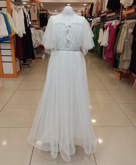 DAİSYGİRLS 2277 Büzgülü Kız Çocuk Uzun Abiye