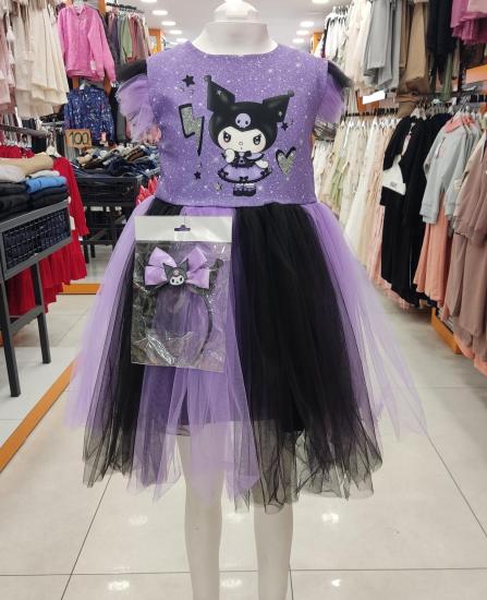 01034 Lumia Kids Kız Çocuk Kuromi Elbise