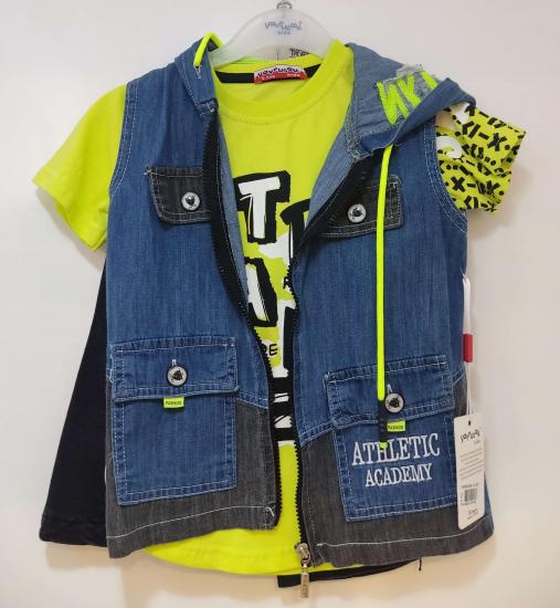 YAVRUCAK Kids 3479-5479 Erkek Çocuk 3lü Takım