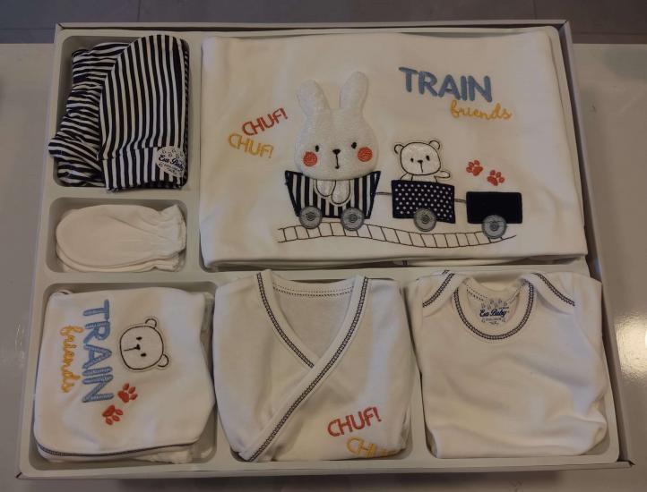 ESA Baby Train10 ’lu Hastane Çıkışı Zıbın Seti