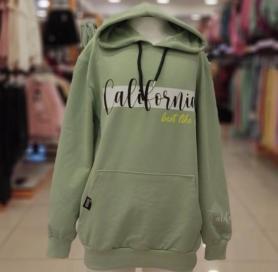 KBT GİRLS 4018-5018-6018 California Kız Çocuk Kapşonlu Sweat