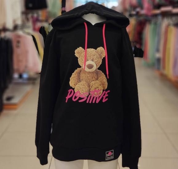 İ.CAN Kids 1327 Kız Çocuk Kapşonlu Sweat