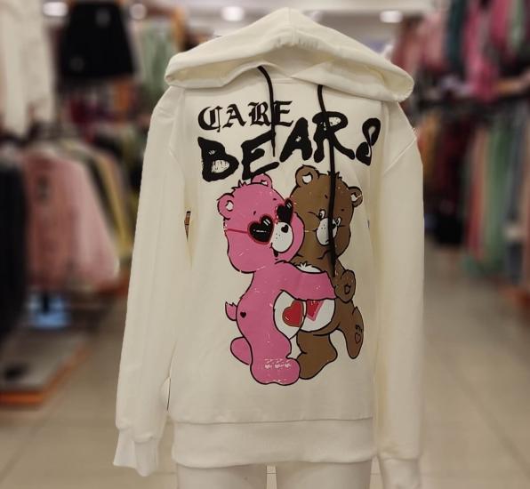 İ.CAN Kids 1326 Bears Kız Çocuk Kapşonlu Sweat