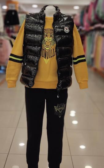 TOMBİŞ Kids 5686-6686 Erkek Çocuk Şişme Yelekli Takım