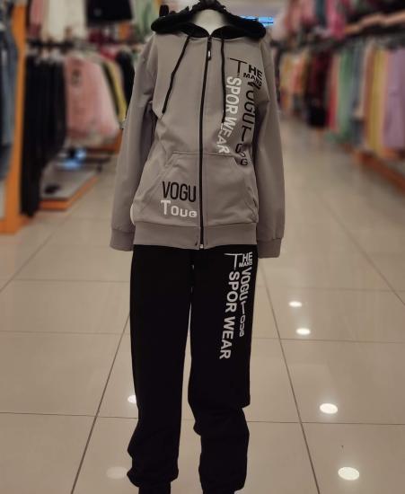 YUKO Kids 3001 Erkek Çocuk Kapşonlu Eşofman Takım