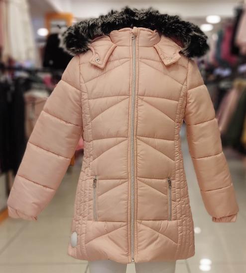 LESSOTTO Kids 22232 Elyaflı Kız Çocuk Mont