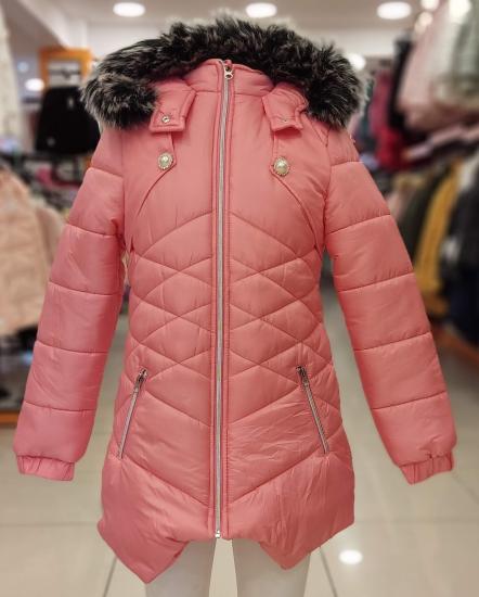 LESSOTTO Kids 22220 Elyaflı Kız Çocuk Mont