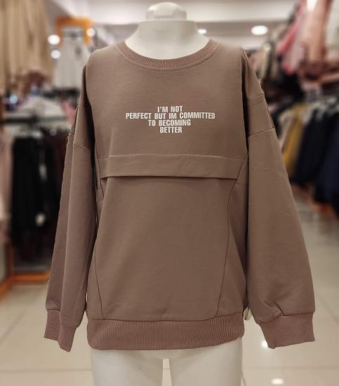 HAY Kids 331 Bisiklet Yaka 2ip Kız Çocuk Sweat