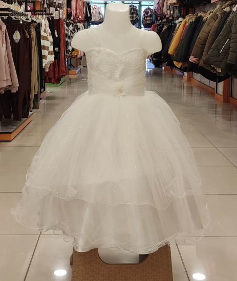 ONBUCO Kids 203 Çocuk Tarlatanlı Gelinlik Abiye