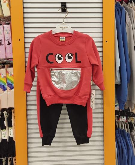 YAVRUCAK Kids N113-4 Cool Kız Çocuk 2li Takım