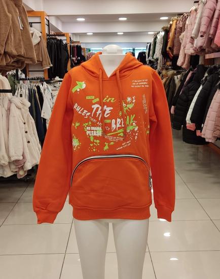 BONİBON’S Kids 3016 Kız Çocuk Kapşonlu Sweat