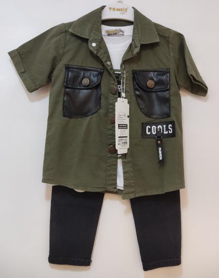 TOMBİŞ Kids 5505-6505 Erkek 3lü Takım