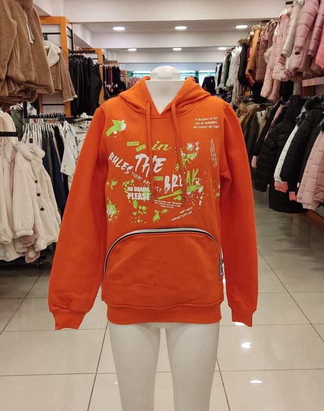 BONİBON’S Kids 3016 Kız Çocuk Kapşonlu Sweat