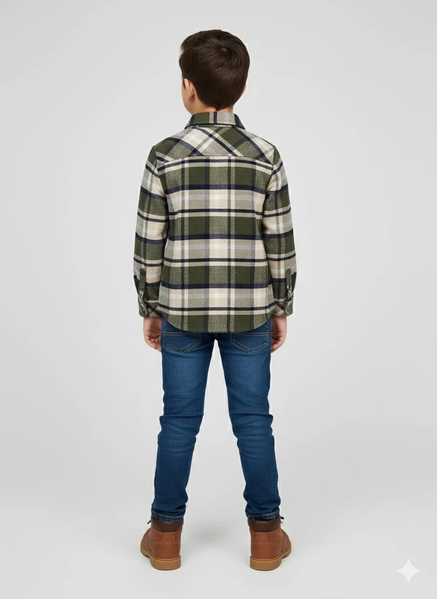 TİMO Kids 61384 Adventure Erkek Çocuk Oduncu Gömlek