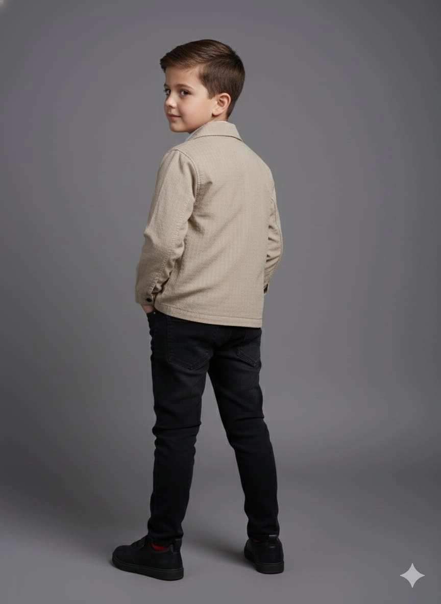 TOMBİŞ Kids 5970-6970 Erkek Çocuk Ceket Gömlek Pantolon 3lü Takım
